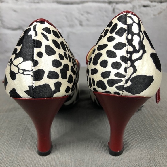 Madden Girl animal print open toe Mary Jane 7.5 - Picture 4 of 6